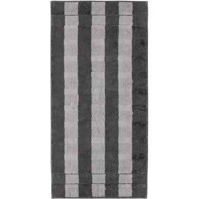Certifié Serviette de bain Cawö Modern Classic Gris Foncé