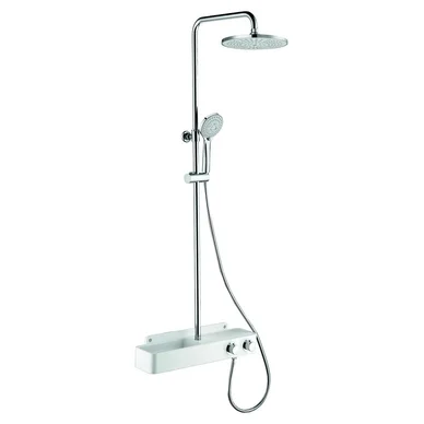 Ensemble de douche Tiger Splash Xita Blanc Offre Exclusive