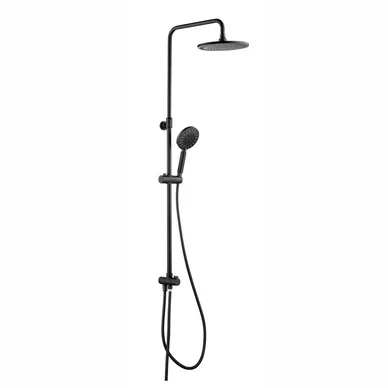 Ensemble de douche Tiger Splash Pommeau Pluie Noir Bon Plan