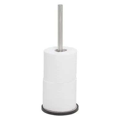 Seulement Aujourd'hui Porte Rouleau de Rechange Tiger Tune Autoportant Messing Noir Argent