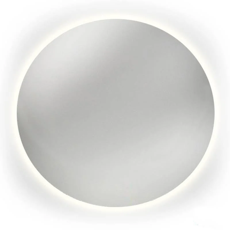 Vente Flash Miroir de salle de bain rond LED 60 cm blanc froid IP44 Naturel Iluxit (ZIL60KLED)