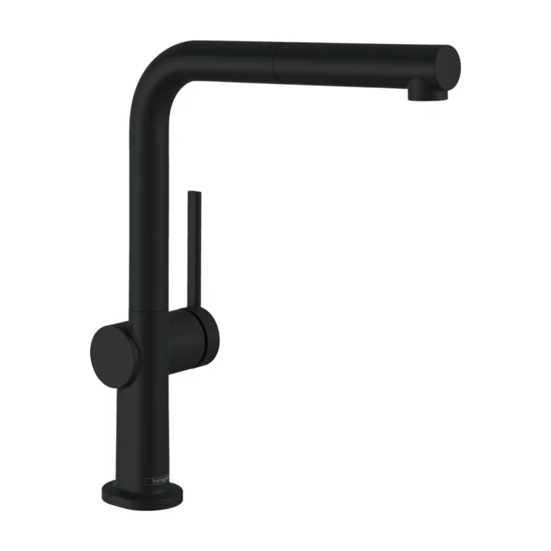 Talis M54 Mitigeur de cuisine 270, avec douchette extractible 1 jet, Noir mat Expédition Rapide