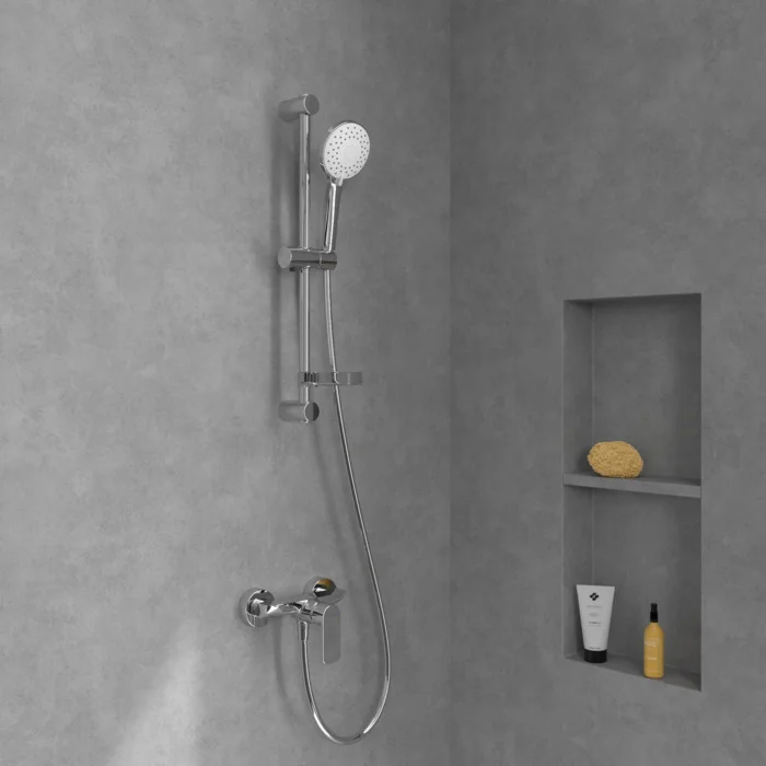 Promotion O.Novo Mitigeur monocommande de douche, Chrome (TVS10400100061)