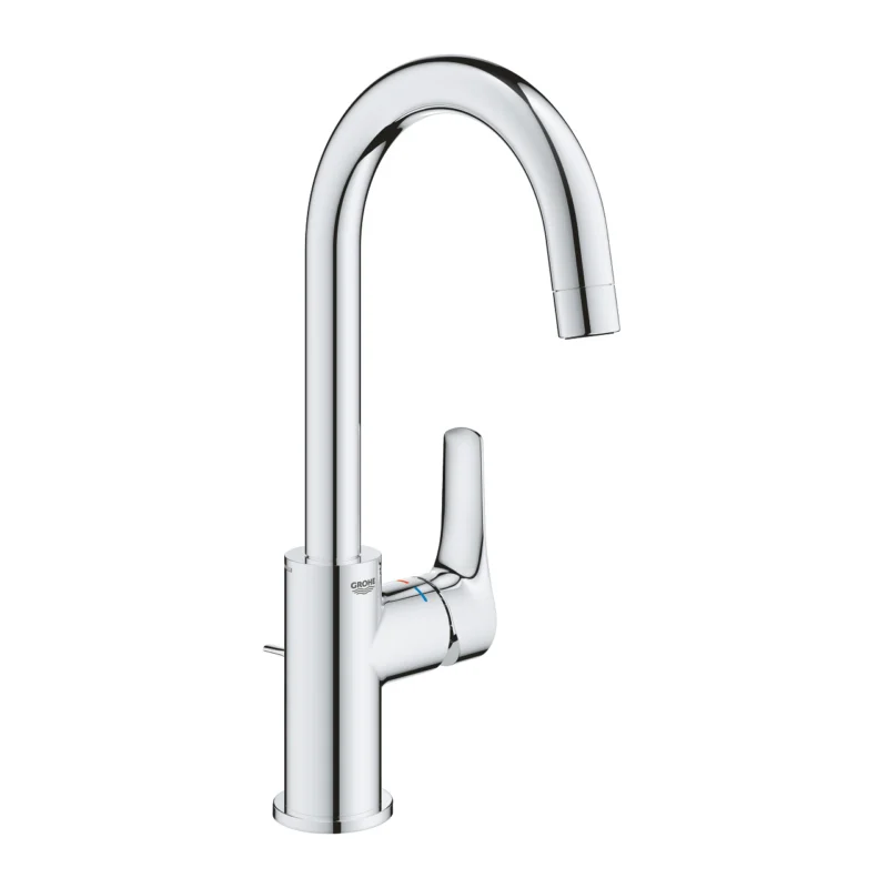 Dernier Modèle EUROSMART Mitigeur monocommande de lavabo Taille L, avec vidage, Chrome (23970003)