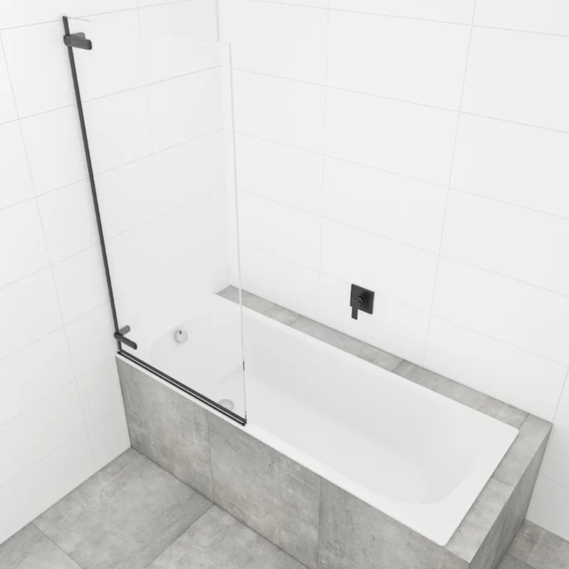 Bon Plan Pare-Baignoire SAT TGD NEW 150x80 cm noir (SATTGVZO150CT)