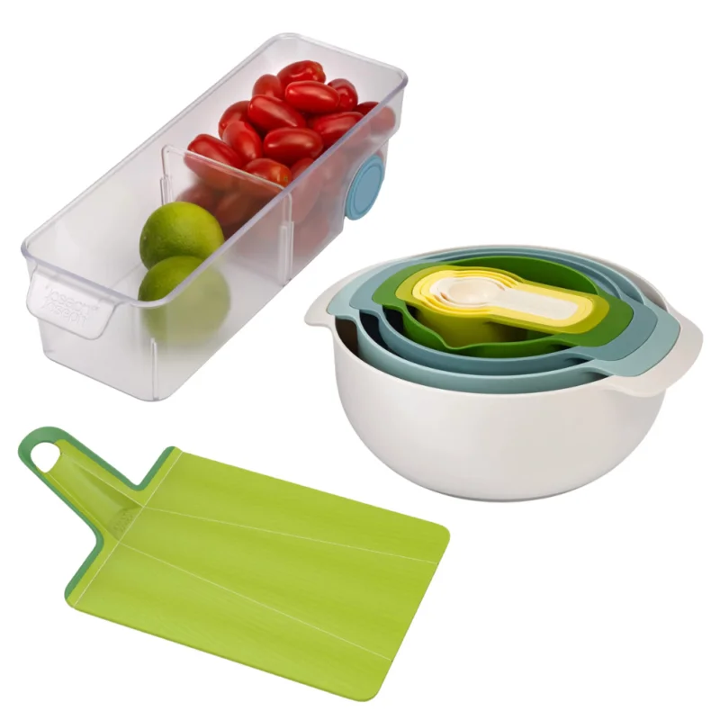 Prix Choc Joseph Joseph Ensemble de 11 ustensiles de cuisine pour vous faciliter la vie et cuisiner bien organisé