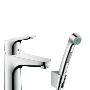 Focus Set bidette, bonde Push-Open, chromé (31927000) Prix Promo