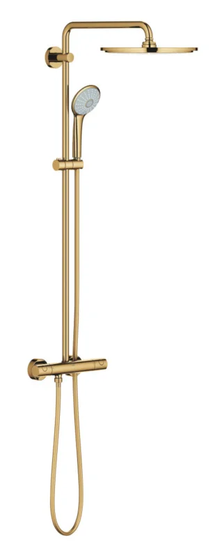 Commande En Gros Euphoria System 310 Colonne de douche avec thermostatique pour montage mural, Cool Sunrise (26075GL0)