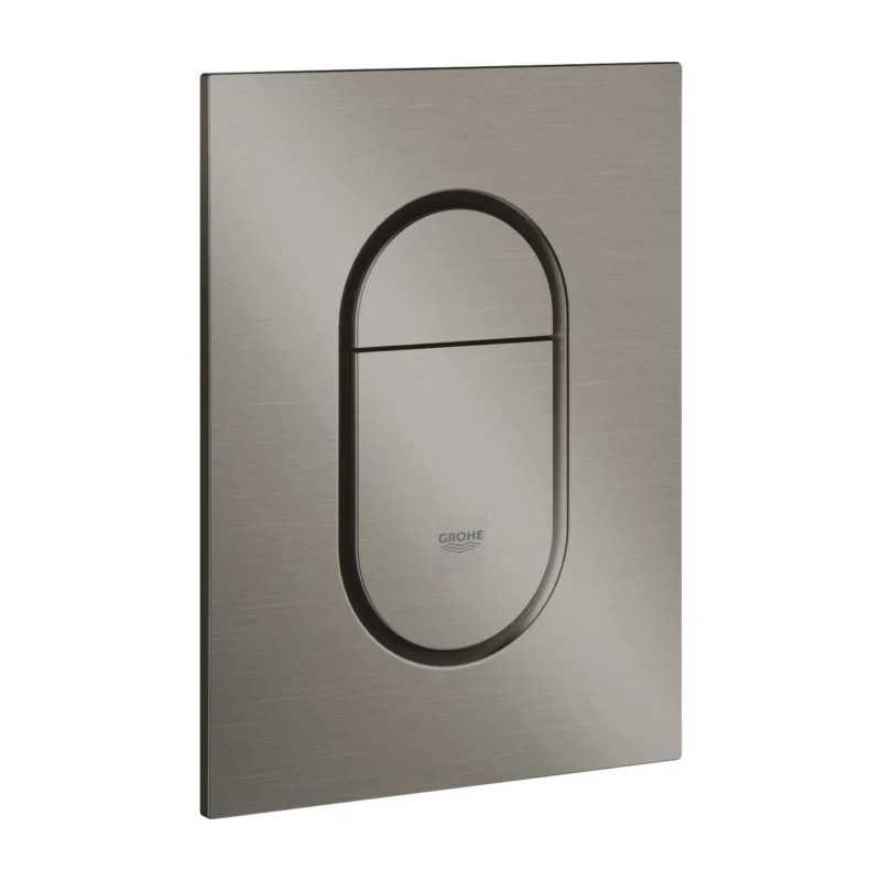 Arena Cosmopolitan S plaque de commande Hard Graphite brossé (37624AL0) Top Vente