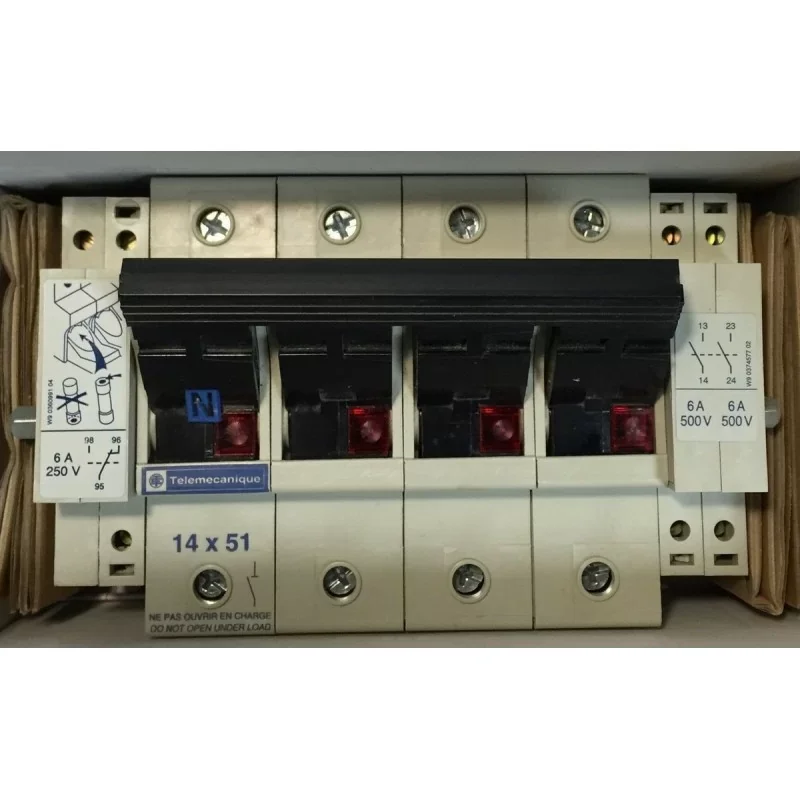 Telemecanique GK1FV - Corps sectionneur fusible 3P/125A pour fusible NFC 22x58mm Paiement Sécurisé