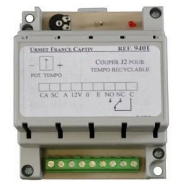 Commander Maintenant Urmet 9406 - Relais 12 VOLTS TEMPORISEE MODULAIRE RAIL