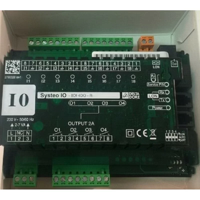 Delta Dore Systeo DEL-SYS DL410 IO-8DI 4DO-R - Module Relais état de contact Promotion
