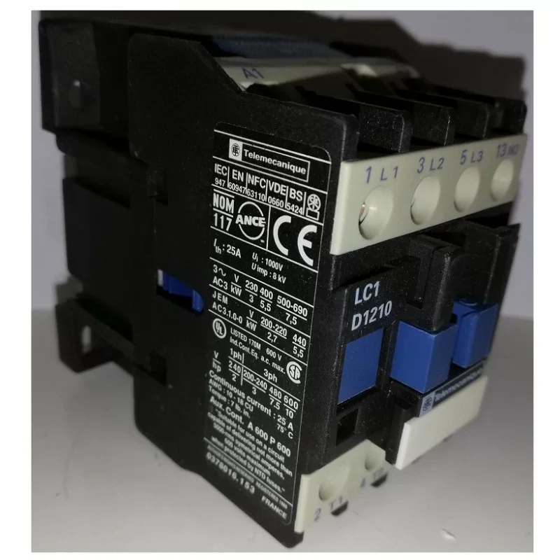 Telemecanique LC1D1210B7 Contacteur 12A 24V Remise