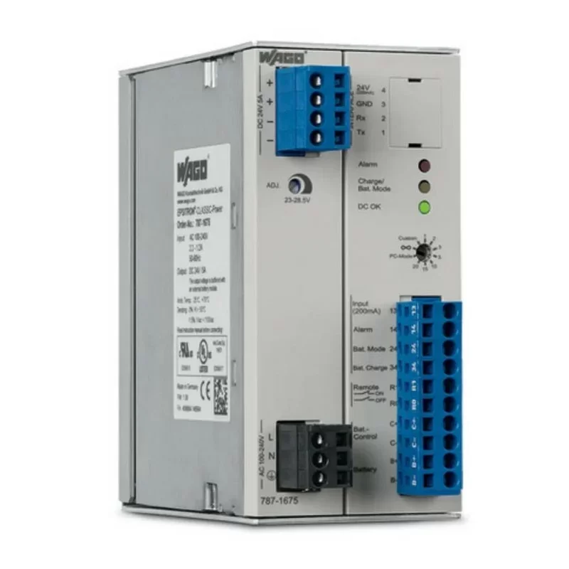 Achetez Aujourd'hui Wago 787-1675 Alimentation à découpage 24VCC 5A