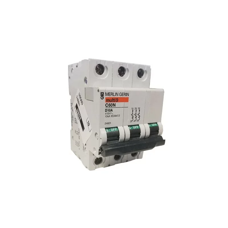 Bon Marché Merlin gerin 24601 Disjoncteur modulaire Multi9 C60n 3P 10A courbe d