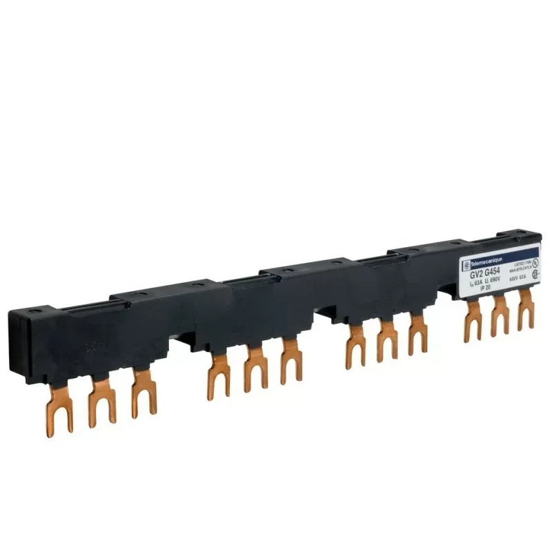 Telemecanique GV2G354 Jeu de barre tripolaire 63A 3 dérivation pas54mm Offre Spéciale